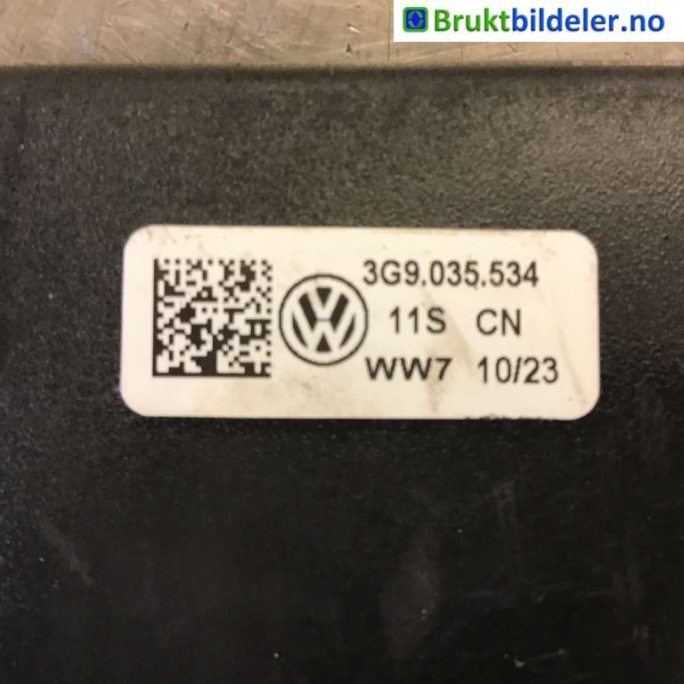 Bilstereo diverse til VW Transporter / Caravelle 2019-->> (T6.1) (T6.1) (Volkswagen|3G9 035 534|)