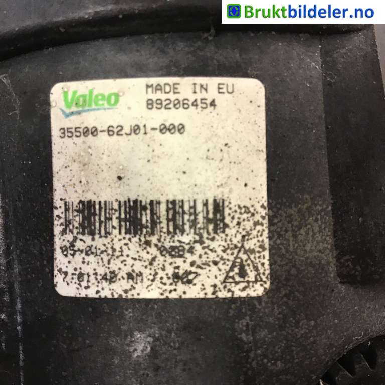 Tåkelykt venstre foran til Suzuki SX4 2009-2013 (Type I, Fase 2)  (SUZUKI|35500-62J01-000|89206454|)