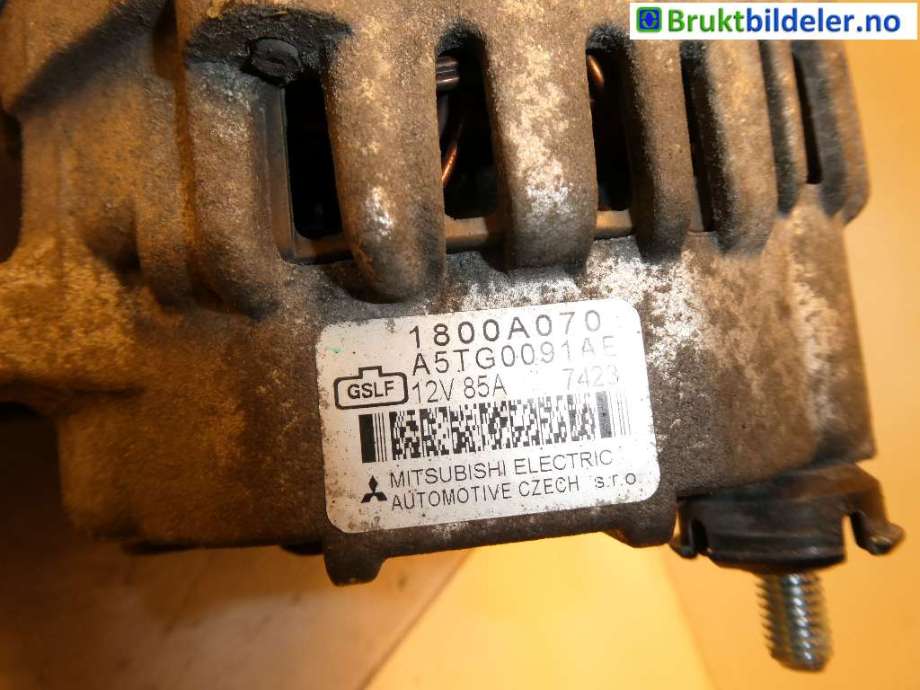Dynamo til Mitsubishi Colt 2004-2008 (Type VII, Fase 1)  (MITSUBISHI|1800A070|)
