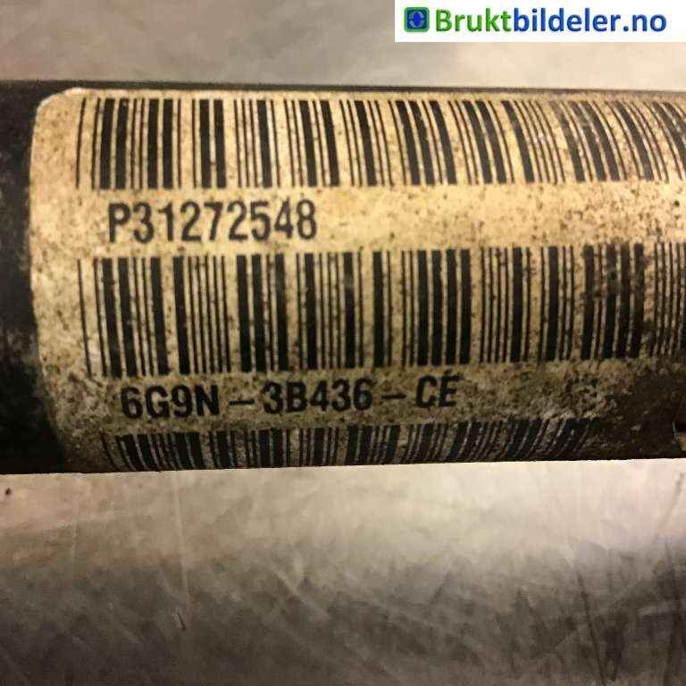 Drivaksel høyre foran til Volvo V70 2007-2013 (Type III, Fase 1)  (VOLVO|31272548||6G9N-3B436-CE)