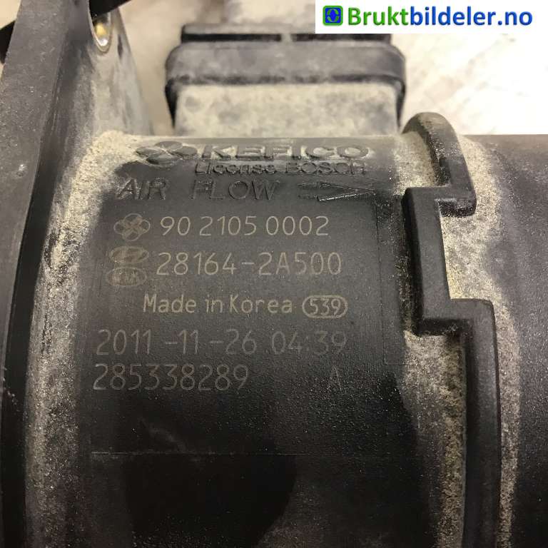 Luftmengde/luftmassemåler til Hyundai Ix35 2010-2015 (HYUNDAI|28164-2A500|90 2105 0002|)
