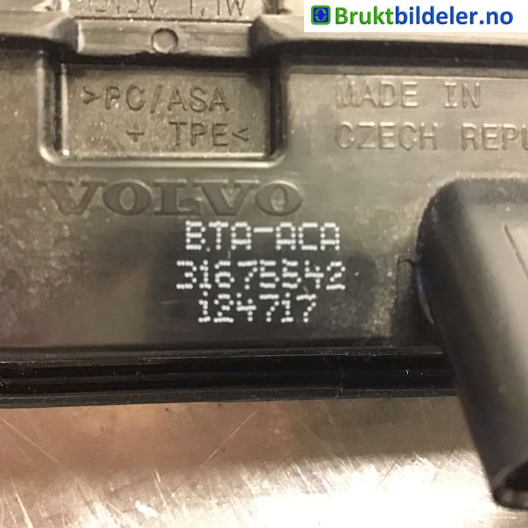 Bakluke/bakdør håndtak til Volvo V90 / V90 CC / S90 2016-->>  (VOLVO|31675542|124717|)