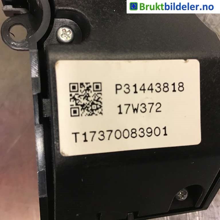 Bryter diverse til Volvo V90 / V90 CC / S90 2016-->>  (VOLVO|31443818|T17370083901|)