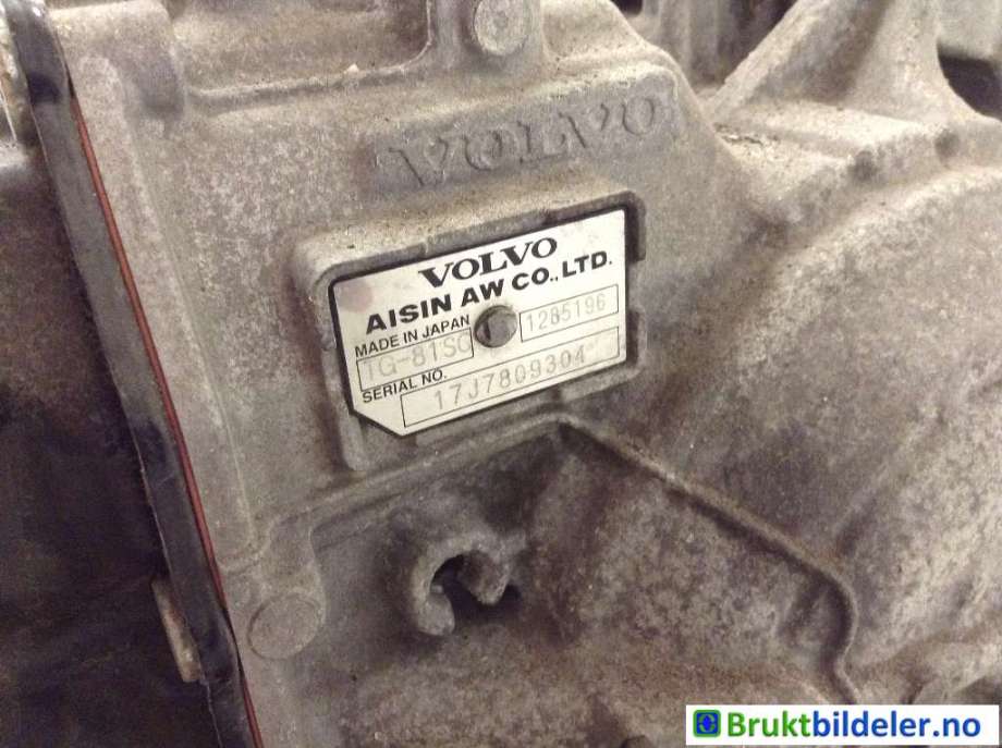 Girkasse automat til Volvo V90 / V90 CC / S90 2016-->>  (VOLVO|1285196|TG-81SC AWD|17J7809304)