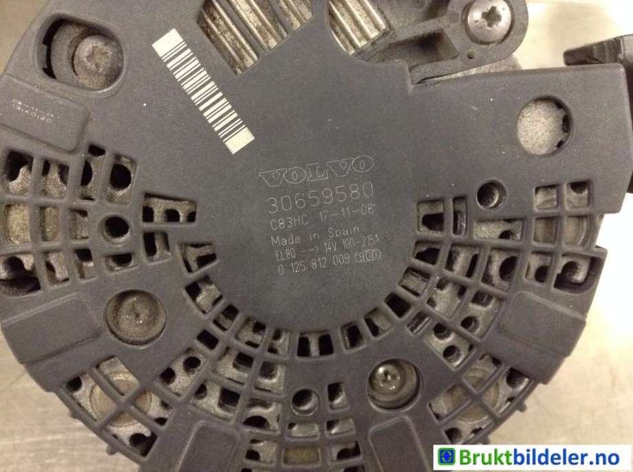 Dynamo til Volvo V90 / V90 CC / S90 2016-->>  (VOLVO|30659580|0 125 812 009|)
