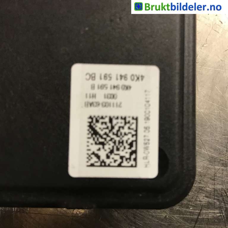 Styreenhet xenon/ballast til Audi e-tron 2018-->>  (AUDI|4K0 941 591 BC|211103-63AB|)