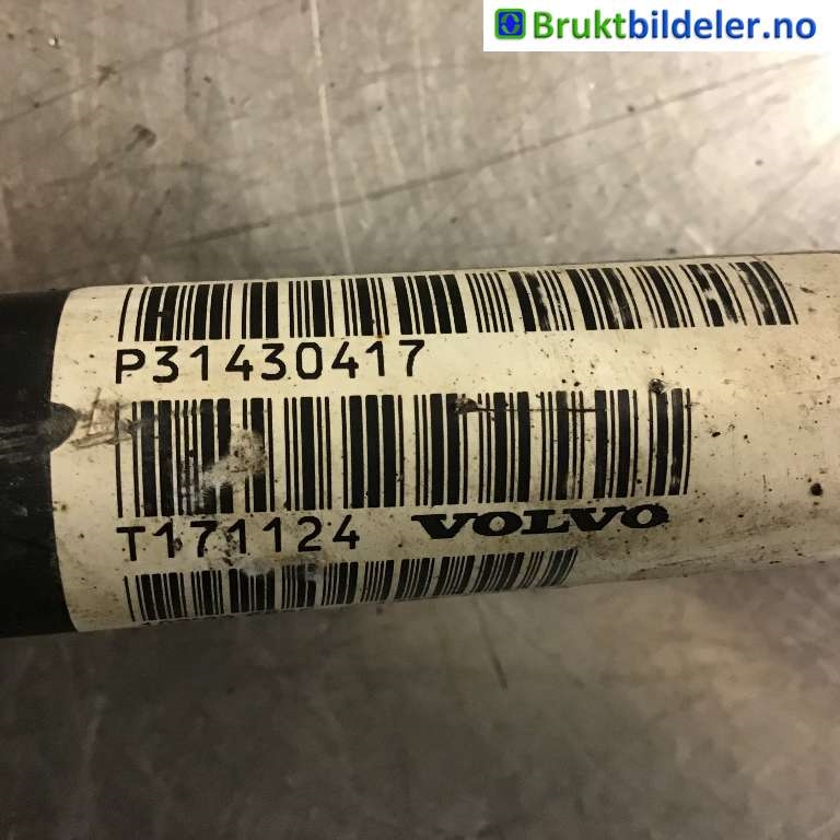 Drivaksel venstre bak til Volvo V90 / V90 CC / S90 2016-->>  (VOLVO|31430417|T171124|)
