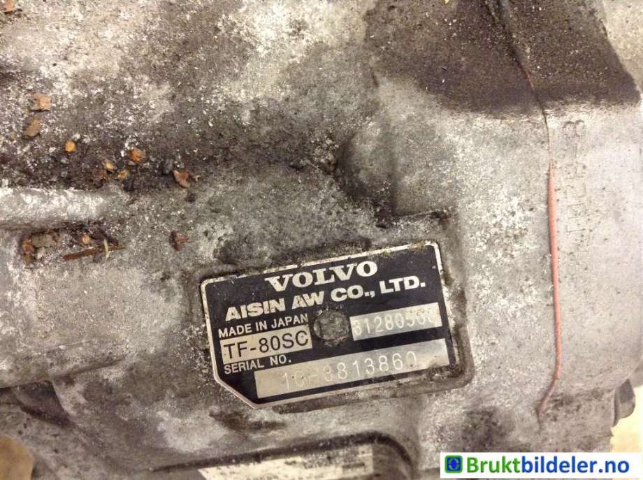 Girkasse automat til Volvo XC70 2008-2013 (Type II, Fase 1)  (VOLVO|31280568|TF-80SC AWD|10H3813860)