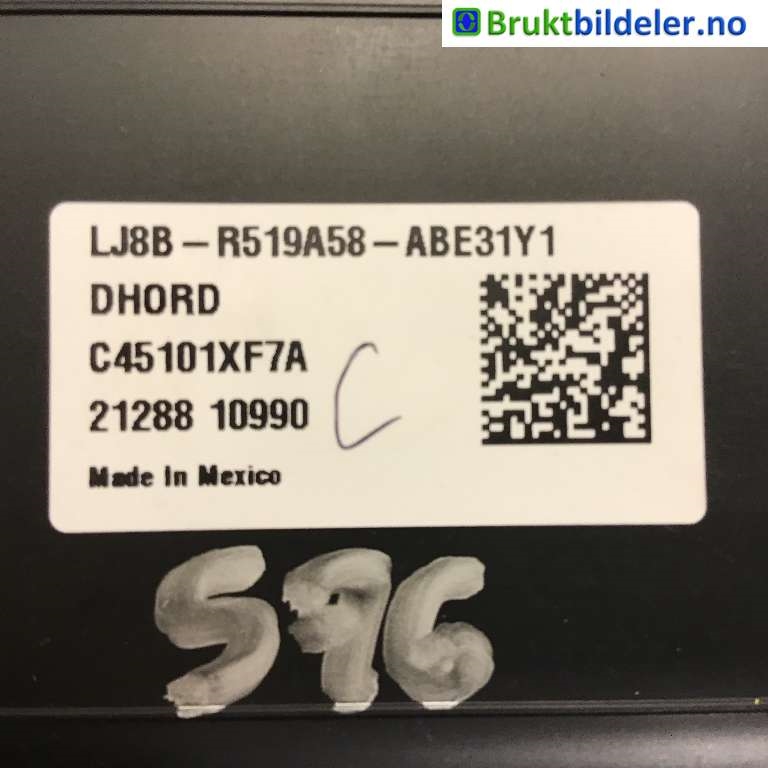 Tak konsoll til Ford Mustang Mach-e 2020-->>  (FORD|LJ8B-R519A58-ABE31Y1|21288 10990|)