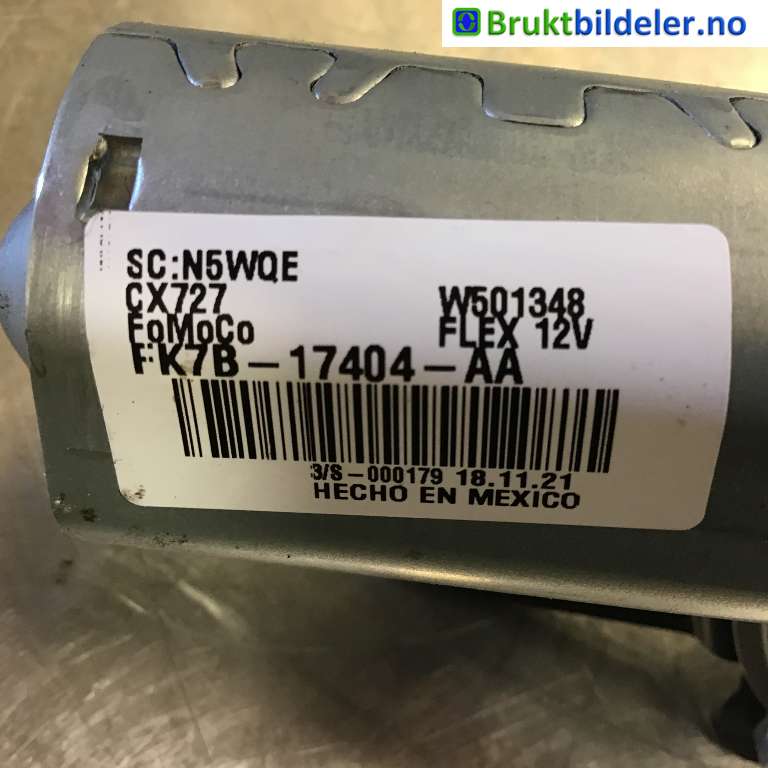 Viskermotor bakrute til Ford Mustang Mach-e 2020-->>  (FORD|FK7B-17404-AA|W501348|)