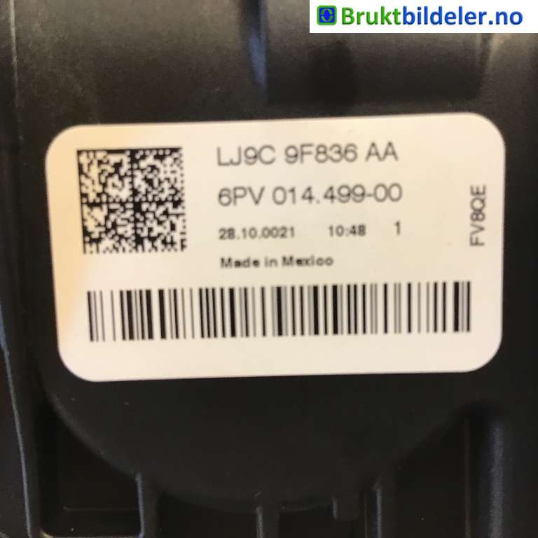 Pedal gass til Ford Mustang Mach-e 2020-->>  (FORD|LJ9C-9F836-AA|6PV 014.499-00|)