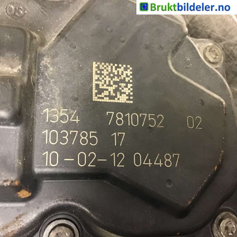 Spjeldhus til BMW 3-Serie 2012-2018 (F30/F31/F34) (F30/F31/F34) (BMW|13 54 7 810 752|103785 17|)