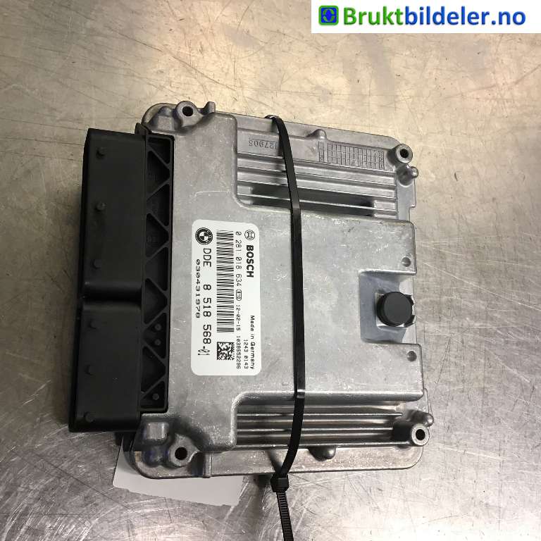Styreenhet motor til BMW 3-Serie 2012-2018 (F30/F31/F34) (F30/F31/F34) (BMW|8 518 568-01|0 281 018 634|)