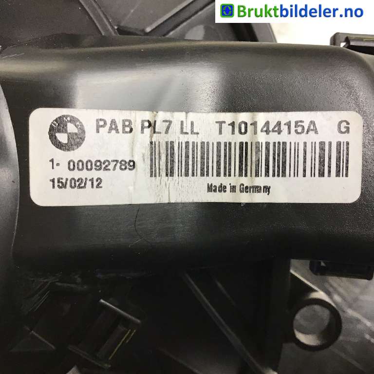 Varmeapparat motor til BMW 3-Serie 2012-2018 (F30/F31/F34) (F30/F31/F34) (BMW|64 11 9 350 395|T1014415A|)