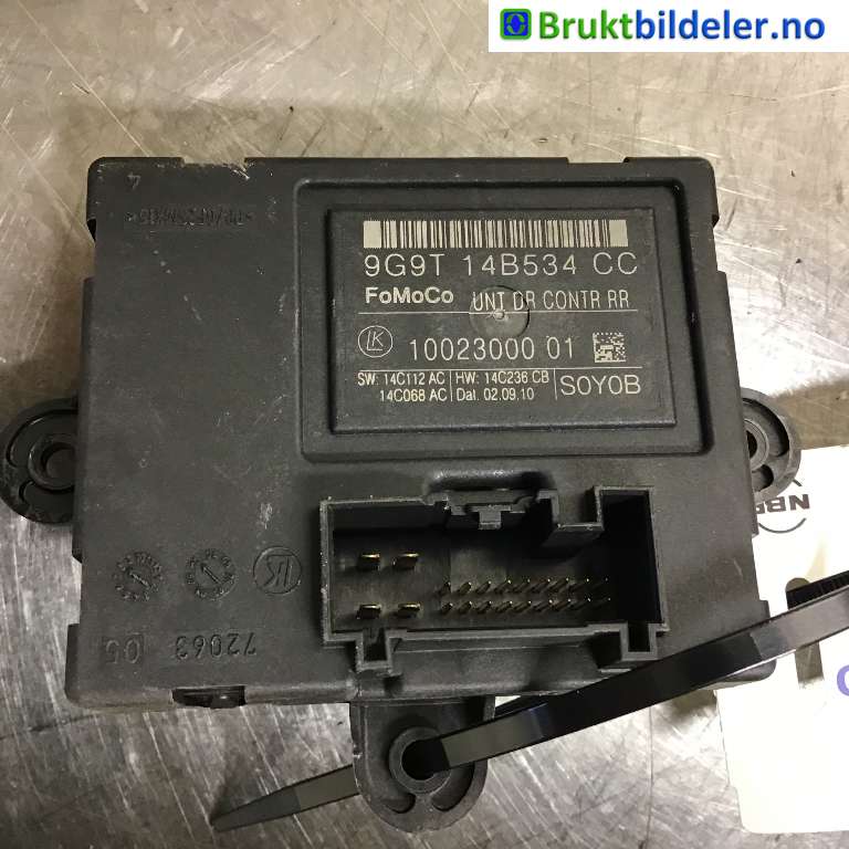 Styreenhet dør venstre foran til Volvo XC70 2008-2013 (Type II, Fase 1)  (VOLVO||9G9T-14B534 CC)
