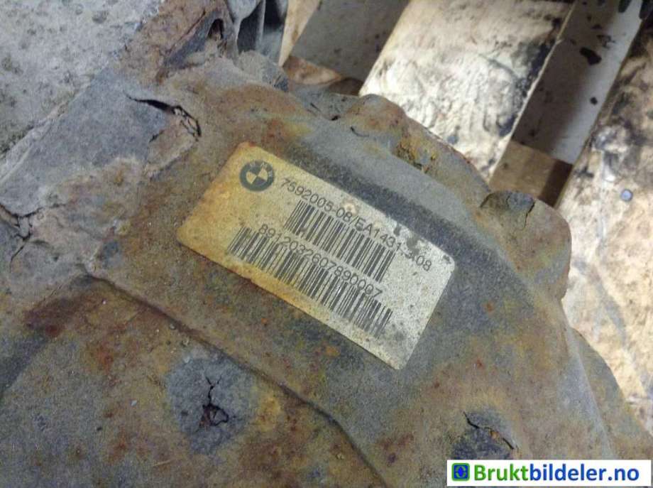 Kardang klokke bak til BMW X3 2010-2017 (F25) (F25) (BMW|7 592 005-08|EA1431|)