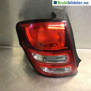 Baklykt venstre til Citroën C3, 2010-2016 (Type II)  (CITROEN|)