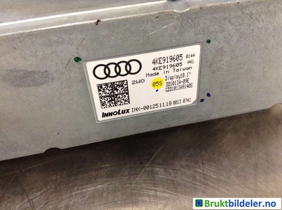 Instrument kjørecomputer til Audi e-tron 2018-->>  (AUDI|4KE 919 605||4KE 919 605 C)
