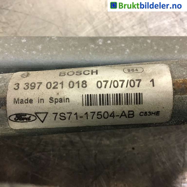 Viskeroverføring til Ford Mondeo 2007-2010 (Type IV, Fase 1)  (FORD|7S71-17504 AB|3 397 021 018|)