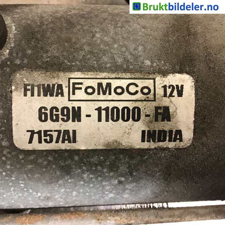 Starter diesel til Ford Mondeo 2007-2010 (Type IV, Fase 1)  (FORD|6G9N-11000-FA|7157AI|)