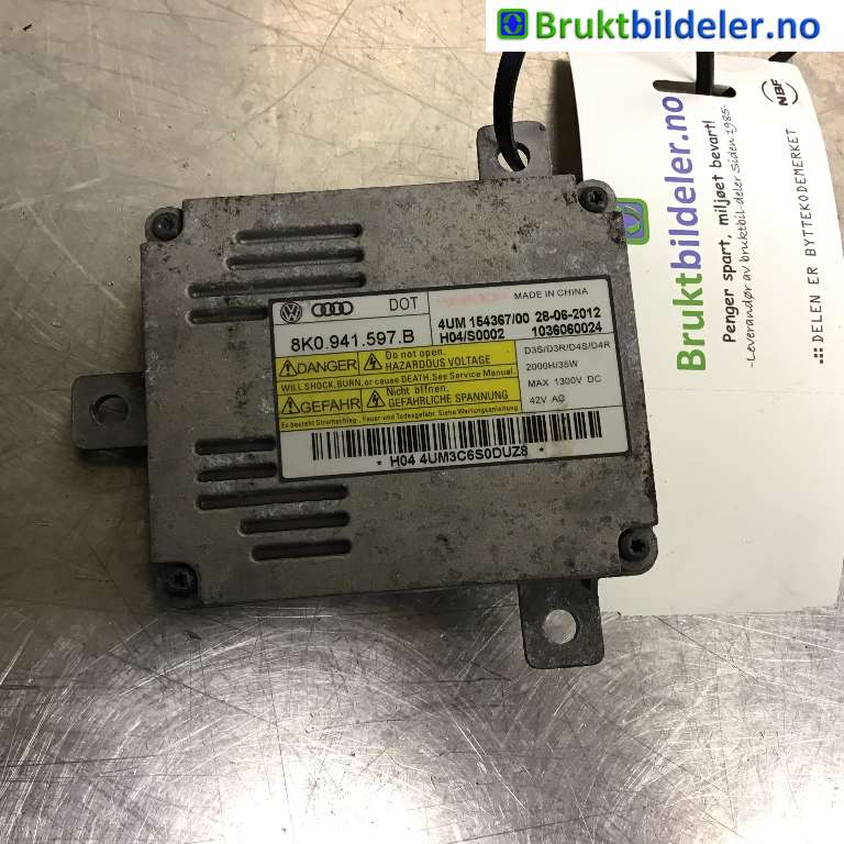 Styreenhet xenon/ballast til VW Passat 2011-2015 (B7) (B7) (VOLKSWAGEN|8K0 941 597 B|1036060024|)