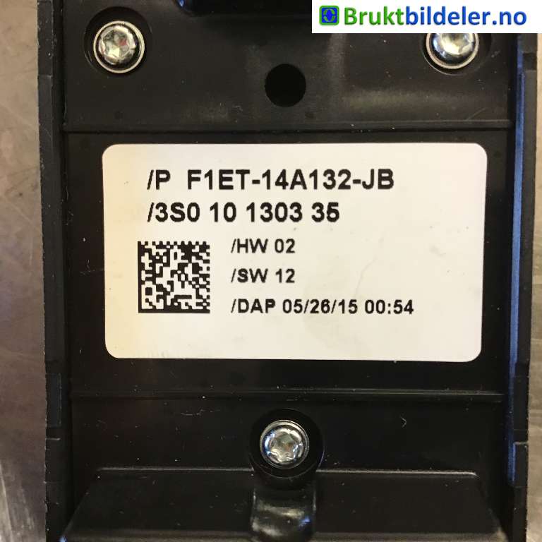 Bryter ruteheis til Ford C-Max 2015-2019 (Type II, Fase 2)  (FORD|F1ET-14A132-JC|3S0 10 1303 35|F1ET-14A132-JB)