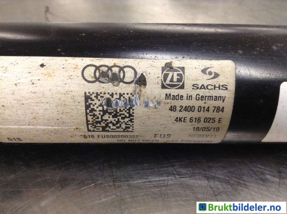 Støtdemper bak til Audi e-tron 2018-->>  (AUDI|4KE 616 025 F|48 2400 019 784|4KE 616 025 E)