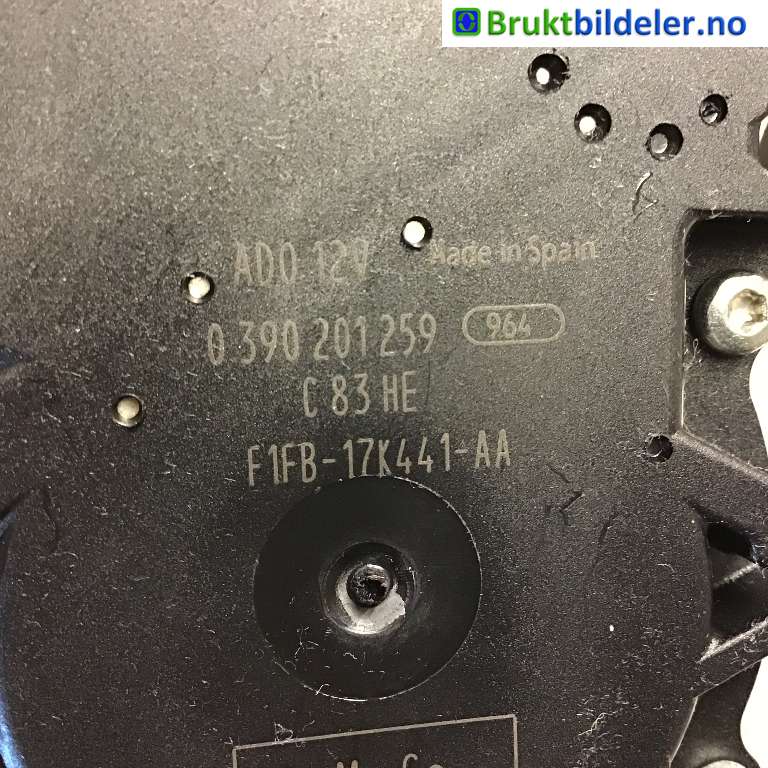 Viskermotor bakrute til Ford Focus 2014-2018 (Type III, Fase 2)  (FORD|F1FB-17K441-AA|0 390 201 259|)