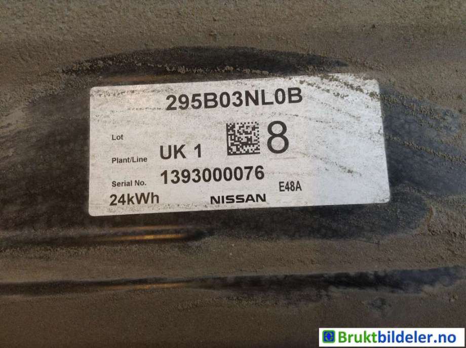Batteripakke elbil til Nissan Leaf 2011-2017 (Type I)  (NISSAN|295B03NL0B|)