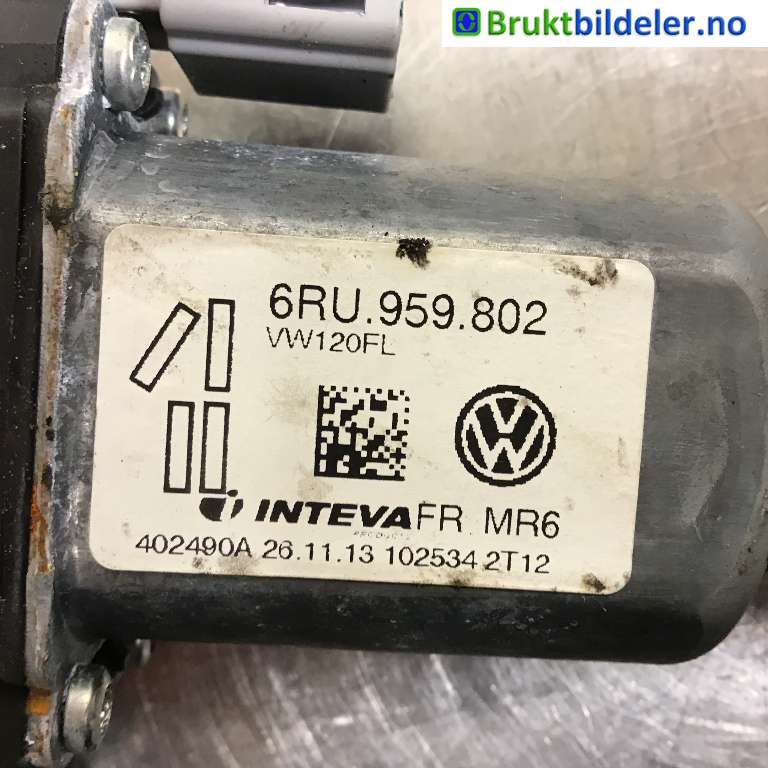 Ruteheis venstre foran til VW E-Up 2013-2019  (VOLKSWAGEN|6RU 959 802|402490A|)