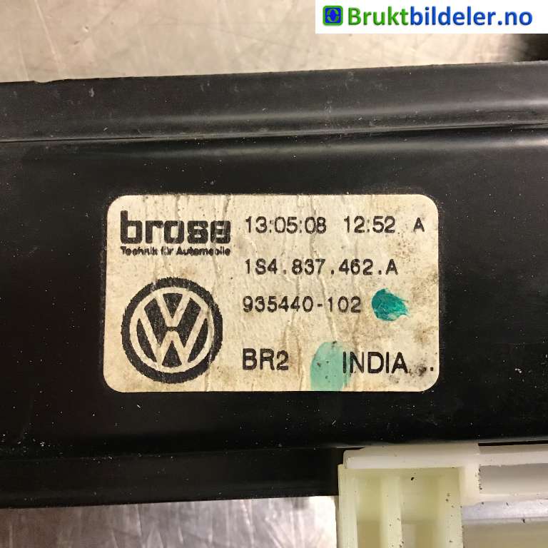 Ruteheis til VW E-Up 2013-2019  (VOLKSWAGEN|1S4 837 462 A|935440-102|)