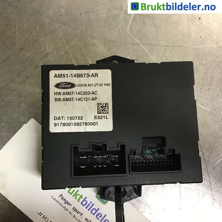Styreenhet elektrisk bakluke til Ford C-Max 2015-2019 (Type II, Fase 2) (FORD|AM51-14B673-AT|150722|AM51-14B673-AR)