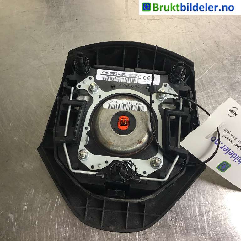 Airbag rattpute til Mitsubishi Outlander 2012-2015 (Type III, Fase 1)  (MITSUBISHI|7030A459XA|624768900|4UF 388 MB AGS)