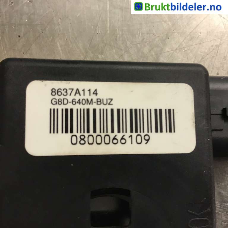 Diverse deler til Mitsubishi Outlander 2012-2015 (Type III, Fase 1)  (MITSUBISHI|8637A114||G8D-640M-BUZ)
