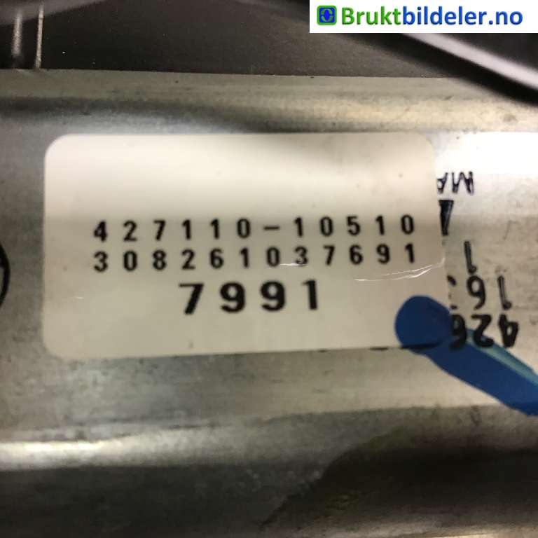 Baklukeåpner motor til Mitsubishi Outlander 2012-2015 (Type III, Fase 1)  (MITSUBISHI|5813A097|427110-10510|)