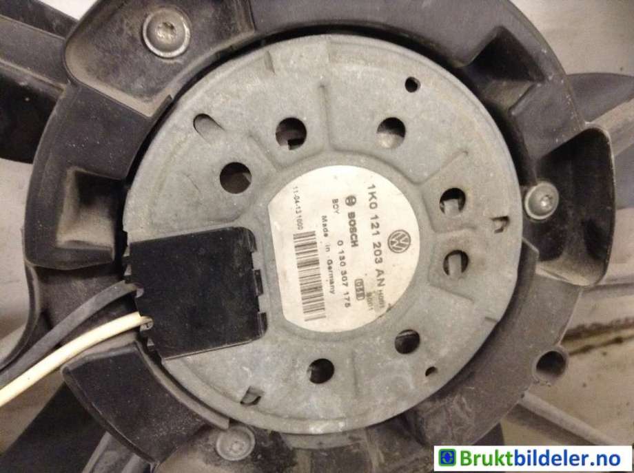 Kjølevifte til VW Caddy 2010-2015 (Type III, Fase 2)  (VOLKSWAGEN|1K0 121 203 AN|0 130 307 175|1K0 121 205 AF)