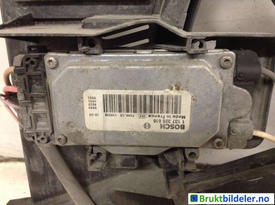 Kjølevifte til VW Caddy 2010-2015 (Type III, Fase 2)  (VOLKSWAGEN|1K0 121 203 AN|0 130 307 175|1K0 121 205 AF)