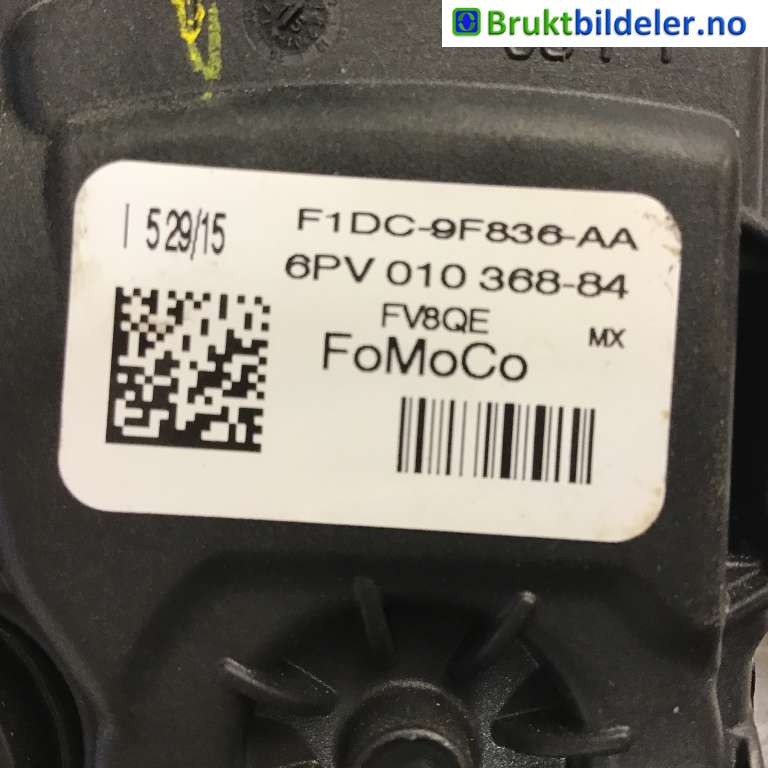 Pedal gass til Ford C-Max 2015-2019 (Type II, Fase 2)  (FORD|F1DC-9F836-AA|)