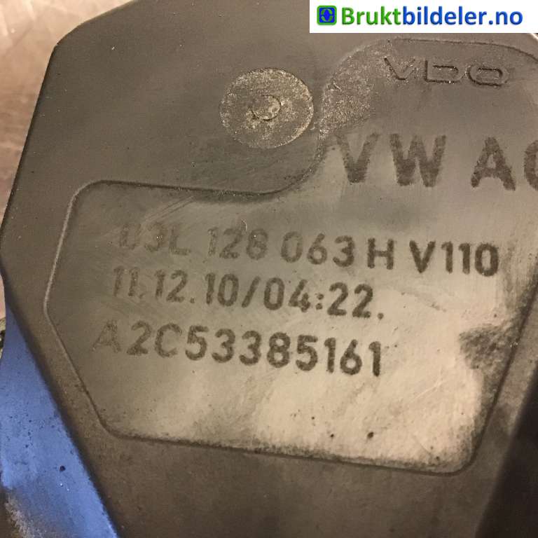 Spjeldhus til VW Transporter / Caravelle 2009-2015 (Fase 2) (T5) (T5) (VOLKSWAGEN|03L 128 063 H|A2C53385161|)