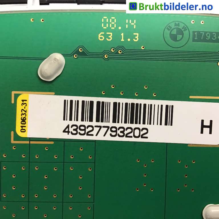 Taklyspanel til BMW 3-Serie 2012-2018 (F30/F31/F34) (F30/F31/F34) (BMW|61 31 9 277 932|43927793202|)