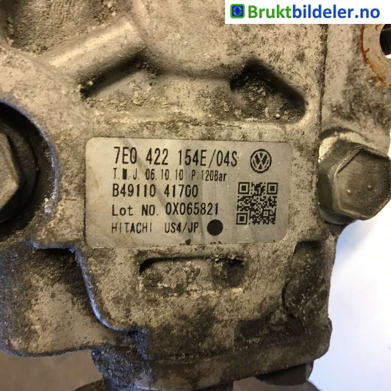 Servo pumpe mekanisk til VW Transporter / Caravelle 2009-2015 (Fase 2) (T5) (T5) (VOLKSWAGEN|7E0 422 154 E|B49110 41700|)