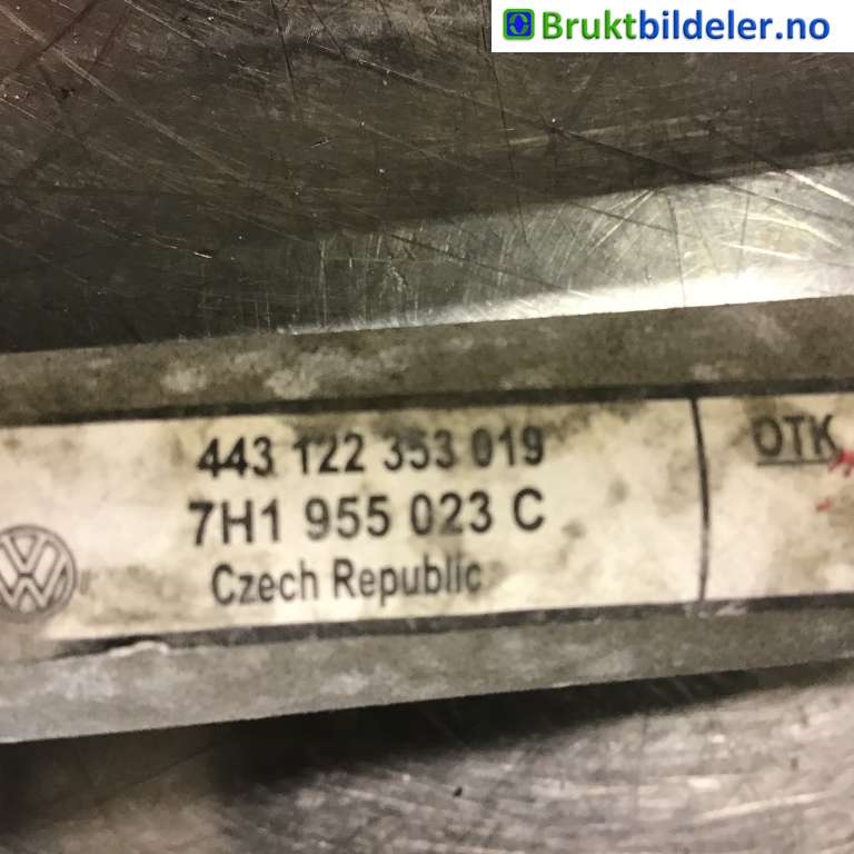 Viskeroverføring til VW Transporter / Caravelle 2009-2015 (Fase 2) (T5) (T5) (VOLKSWAGEN|7H1 955 023 C|443 122 353 019|)