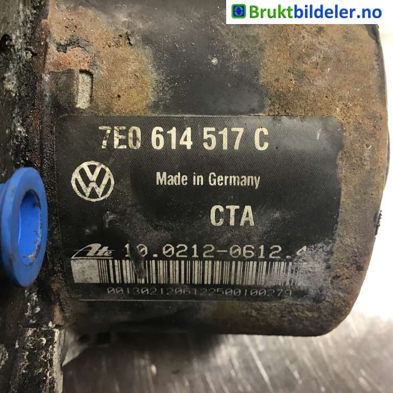ABS sentral til VW Transporter / Caravelle 2009-2015 (Fase 2) (T5) (T5) (VOLKSWAGEN|7E0 614 517 C|10.0212-0612.4|----------)