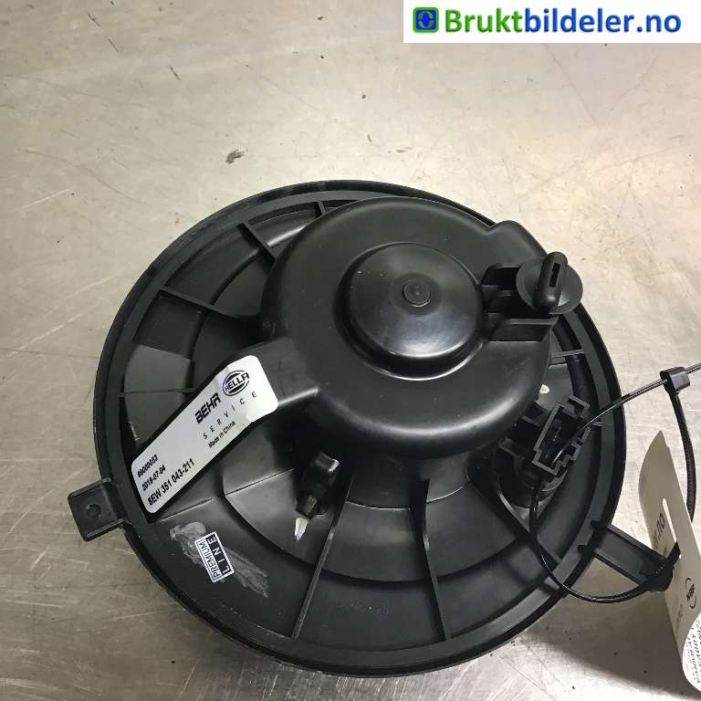 Varmeapparat motor til VW Caddy 2010-2015 (Type III, Fase 2)  (VOLKSWAGEN|1K1 819 015 E|99000053|8EW 351 043 211)