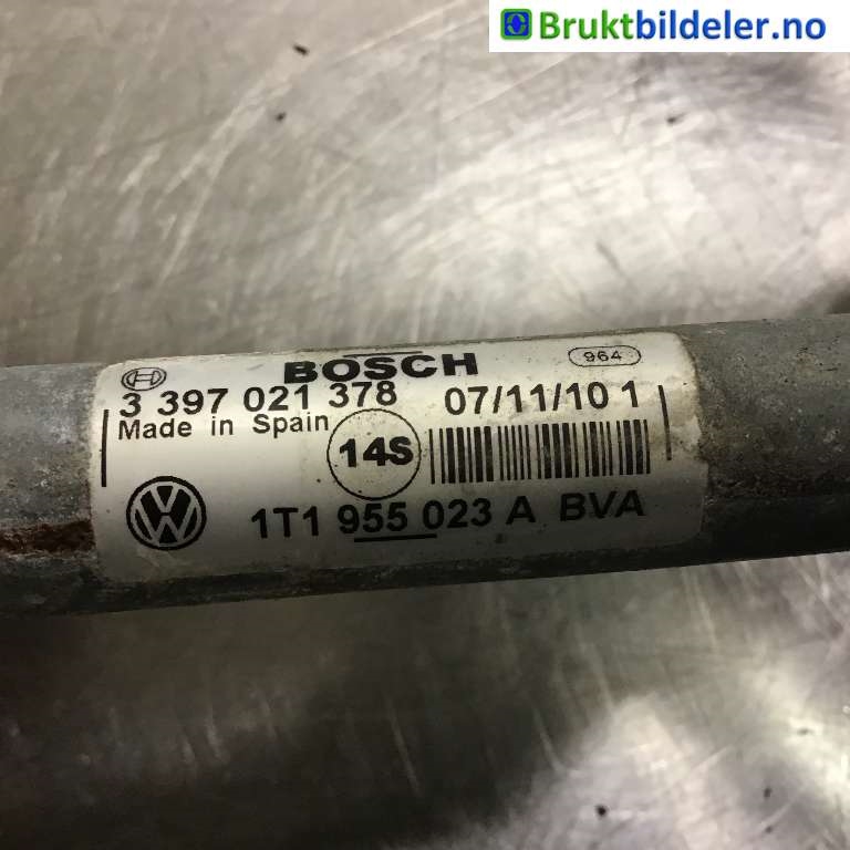 Viskeroverføring til VW Caddy 2010-2015 (Type III, Fase 2)  (VOLKSWAGEN|1T1 955 023 A|3 397 021 378|)