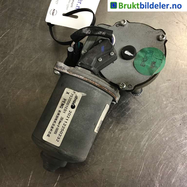 Viskermotor frontrute til XPeng P7 2021-->>  (7520001ED1-00-05|202112250232|7520001ED1)