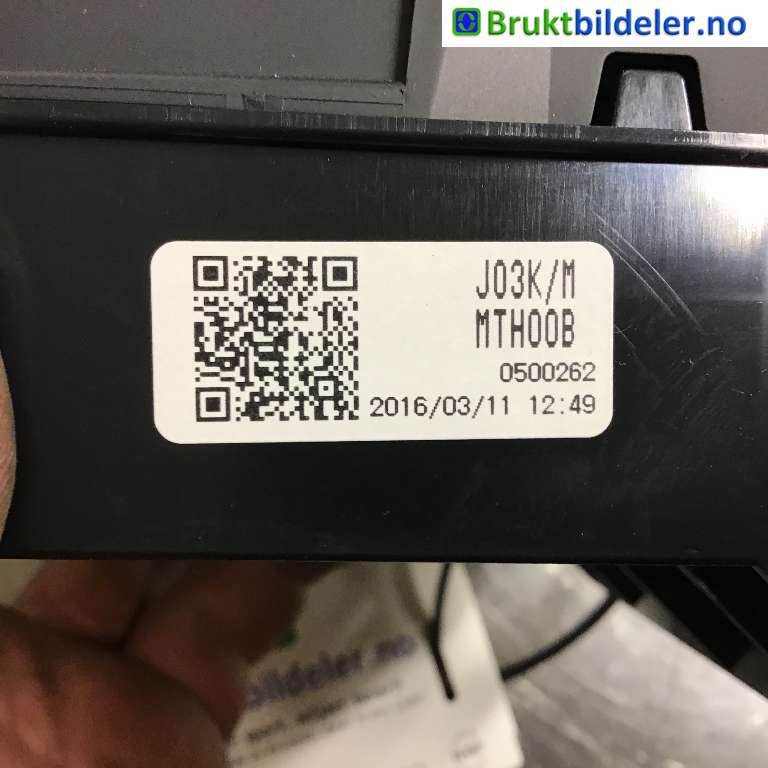 Instrumentpanel til Mazda CX-3 2015-2022  (MAZDA|D10J-55-44XA|)