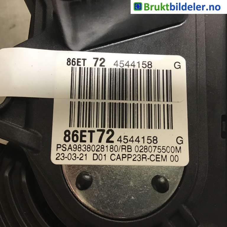 Pedal gass til Peugeot Expert 2016-->> (Type III) (PEUGEOT|98 380 281 80|86ET724544158|)