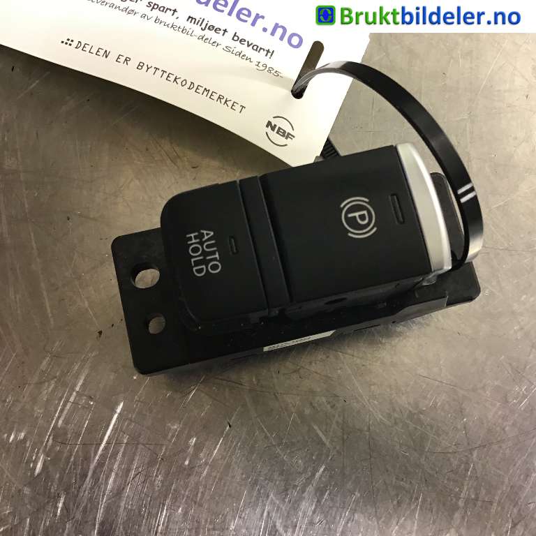 Bryter elektrisk håndbrekk/parkbrems til Nissan Qashqai, 2014-2021 (Type II)  (NISSAN|25175 6FR0A)