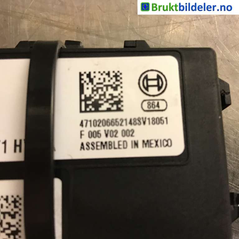 Styreenhet diverse til Nissan Qashqai 2014-2021 (Type II)  (NISSAN|284T1HV00A|F006V02 002|)